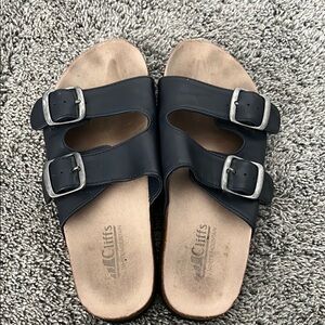 Cliffs by White Mountain Black Sandals